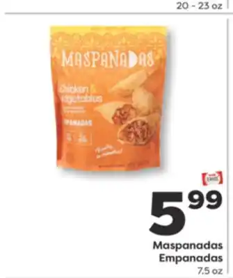 Weis Markets Maspanadas Empanadas offer