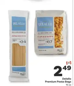 Weis Markets Delallo Premium Pasta Bags offer