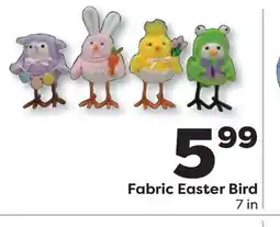 Weis Markets Fabric Easter Bird offer