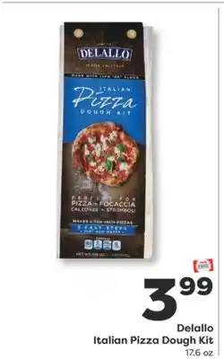 Weis Markets Delallo Italian Pizza Dough Kit offer