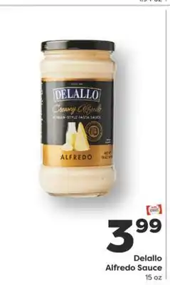 Weis Markets Delallo Alfredo Sauce offer