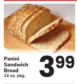 ACME Panini Sandwich Bread offer