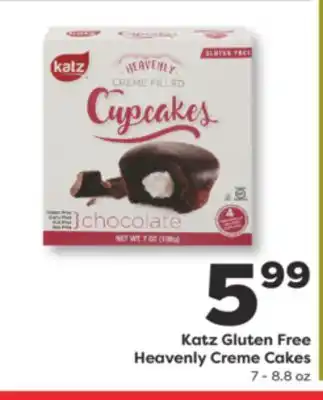 Weis Markets Katz Gluten Free Heavenly Creme Cakes offer