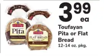 ACME Toufayan Pita or Flat Bread offer