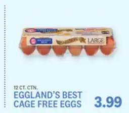 Kings Food Markets EGGLAND'S BEST CAGE FREE EGGS offer