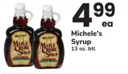 ACME Michele's Syrup offer