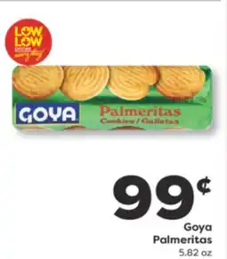 Weis Markets Goya Palmeritas offer