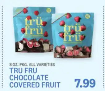 Kings Food Markets TRU FRU CHOCOLATE COVERED FRUIT offer