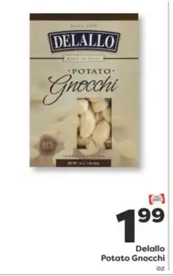 Weis Markets Delallo Potato Gnocchi offer