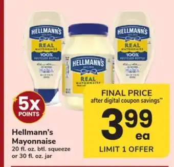 ACME Hellmann's Mayonnaise offer