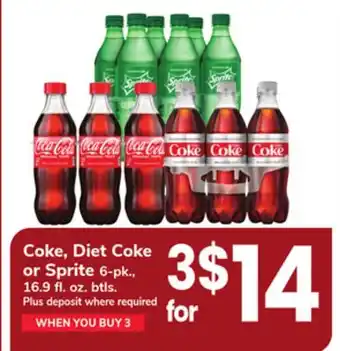 ACME Coke, Diet Coke or Sprite offer