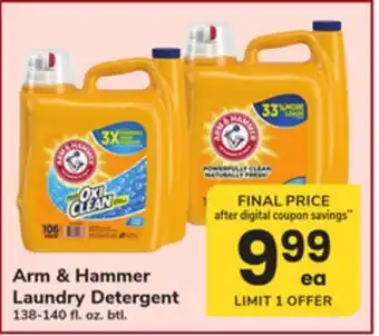 ACME Arm & Hammer Laundry Detergent offer