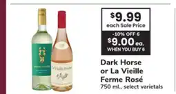 ACME Dark Horse or La Vieille Ferme Rosé offer