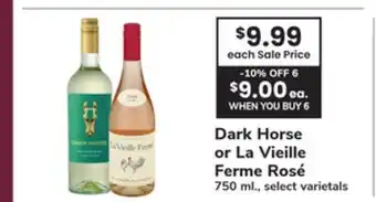 ACME Dark Horse or La Vieille Ferme Rosé offer