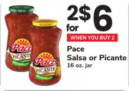 ACME Pace Salsa or Picante offer