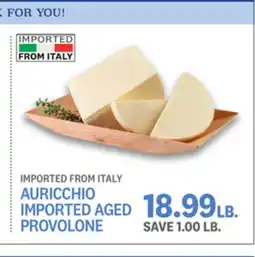 Kings Food Markets AURICCHIO IMPORTED AGED PROVOLONE offer