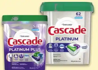 Kings Food Markets CASCADE PLATINUM AUTO DISH TABS offer