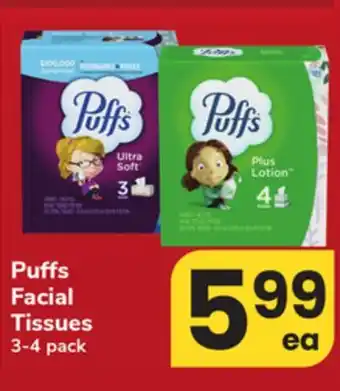 ACME Puffs Facial Tissues offer