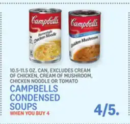 Kings Food Markets CAMPBELLS CONDENSED SOUPS offer