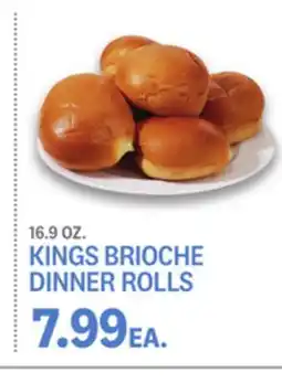 Kings Food Markets KINGS BRIOCHE DINNER ROLLS offer