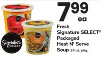 ACME Signature SELECT Packaged Heat N' Serve Soup offer