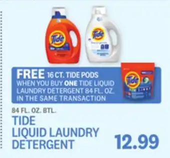 Kings Food Markets TIDE LIQUID LAUNDRY DETERGENT offer