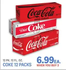 Kings Food Markets COKE 12 PACKS offer