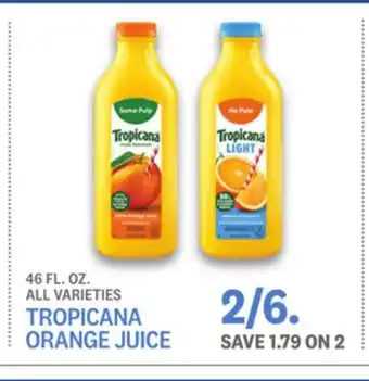 Kings Food Markets TROPICANA ORANGE JUICE offer