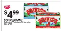 Stop&Shop Challenge Butter offer