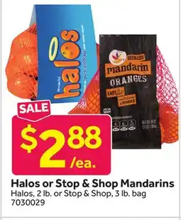 Stop&Shop Halos or Stop & Shop Mandarins offer