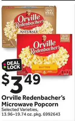 Stop&Shop Orville Redenbacher's Microwave Popcorn offer