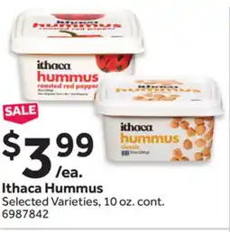 Stop&Shop Ithaca Hummus offer