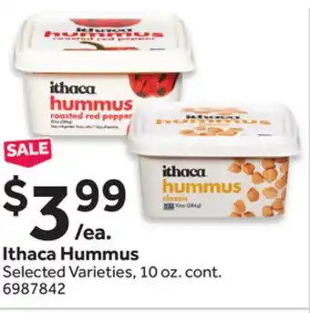 Stop&Shop Ithaca Hummus offer