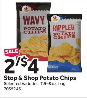 Stop&Shop Stop & Shop Potato Chips offer