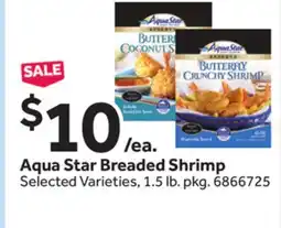 Stop&Shop Aqua Star Breaded Shrimp offer