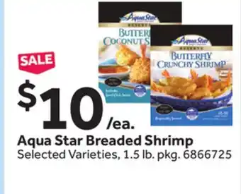 Stop&Shop Aqua Star Breaded Shrimp offer