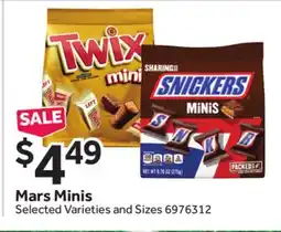 Stop&Shop Mars Minis offer