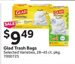 Stop&Shop Glad Trash Bags offer