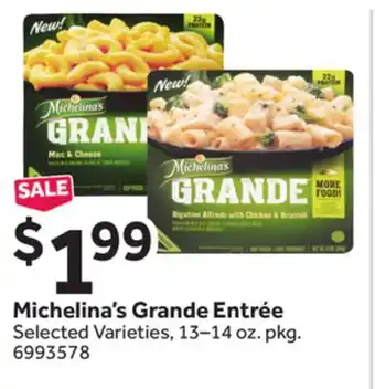 Stop&Shop Michelina's Grande Entrée offer