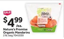 Stop&Shop Nature's Promise Organic Mandarins offer