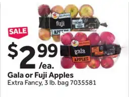 Stop&Shop Gala or Fuji Apples offer