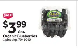 Stop&Shop Organic Blueberries offer