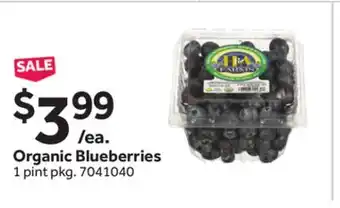 Stop&Shop Organic Blueberries offer