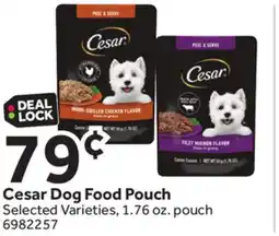 Stop&Shop Cesar Dog Food Pouch offer