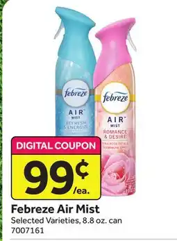 Stop&Shop Febreze Air Mist offer