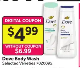 Stop&Shop Dove Body Wash offer