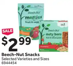 Stop&Shop Beech-Nut Snacks offer