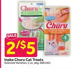 Stop&Shop Inaba Churu Cat Treats offer