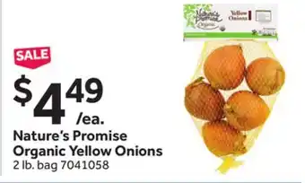 Stop&Shop Nature's Promise Organic Yellow Onions offer