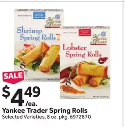 Stop&Shop Yankee Trader Spring Rolls offer